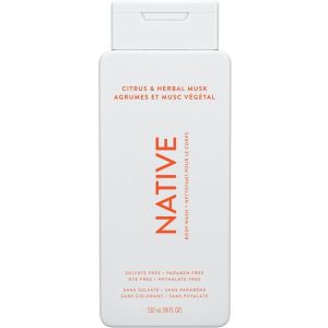Native Body Wash Citrus & Herbal Musk 510 mL