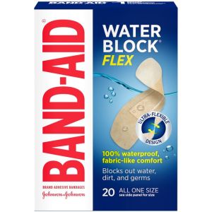 Band-Aid Waterblock Flex Adhesive Bandages 20 Count