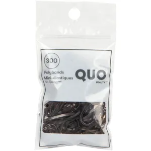Quo Beauty Brown Polybands 300 ea