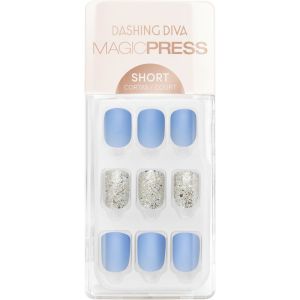 Dashing Diva Magic Press- Bubblegum Blue 32 Count