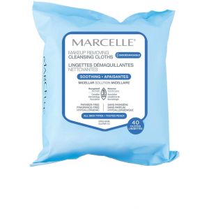 Marcelle Biodegradable and Recyclable Cleansing Cloths 40 Wipes