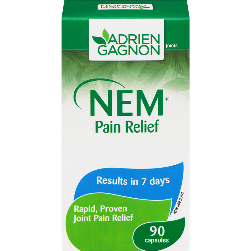 Adrien Gagnon Nem Pain Relief 90 Capsules