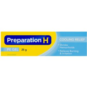 Preparation H Cooling Relief PE Gel 25g - Hemorrhoid Treatment