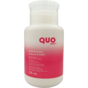 Quo Beauty Nail Polish Remover 100% Acetone - 175 mL
