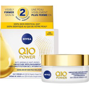 Nivea Anti-Wrinkle + Moisture Replenishment Q10 Power Day Cream 50 mL