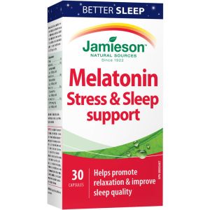 Jamieson Melatonin Stress and Sleep Support 30 Count