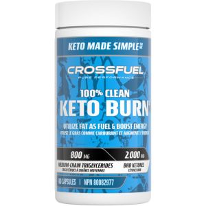 Crossfuel 100% Clean Keto Burn 60 Count