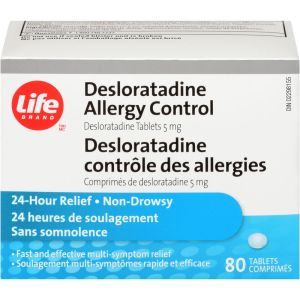 Life Brand Desloratadine Allergy Control Tablets 5mg