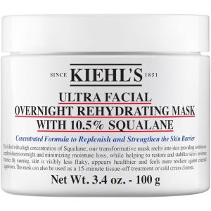 Kiehl's Ultra Facial Overnight Rehydrating Mask with 10.5% Squalane