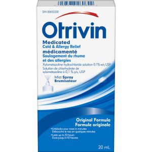 Otrivin Cold & Allergy Relief Spray 20 mL