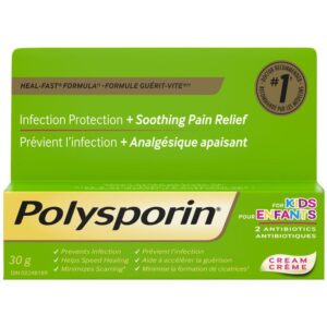 Polysporin Antibiotic Cream for Kids, First Aid Care 30g