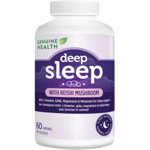 Deep Sleep with Reishi Mushroom Capsules