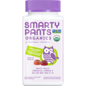 SmartyPants Organic Little Ones Formula 60 ct - Organic Children's Multivitamin