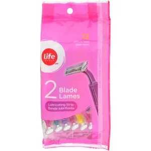 Life Brand Women's Twin Blade Disposable Razors