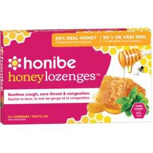 Honibe Honey Lozenges Pure Honey 10 Count