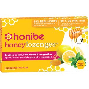 Honibe Honey Lozenges Immune Boost 10 Count