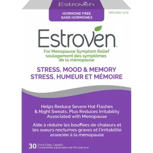 Estroven Menopause Relief And Mood 30 Count