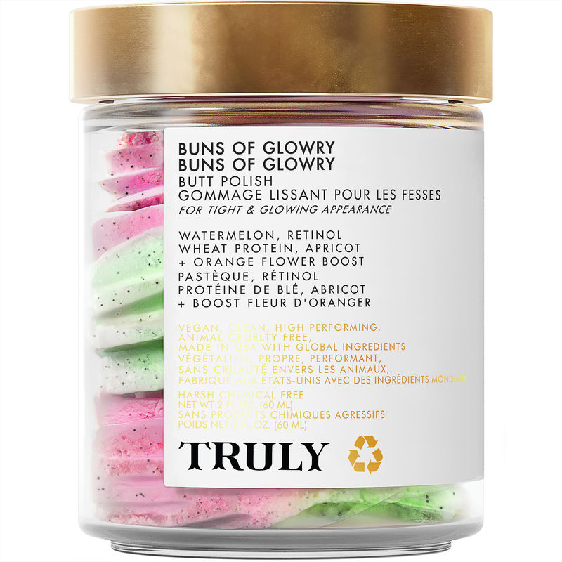 Truly Beauty Buns of Glowry Butt Polish - 60 mL
