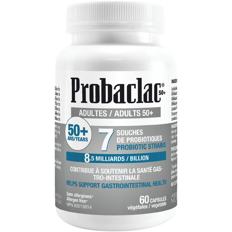 Probaclac 50 + 60 Capsules Probiotic for Adults 50+