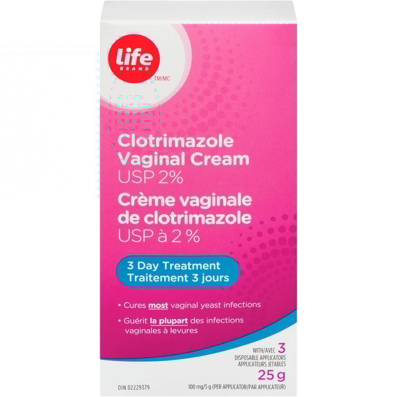 Life Brand LB Clotrimazole Vaginal Cream USP 2% 25g