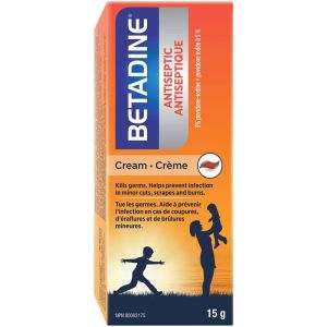 BETADINE® 5% Antiseptic Cream - 15g