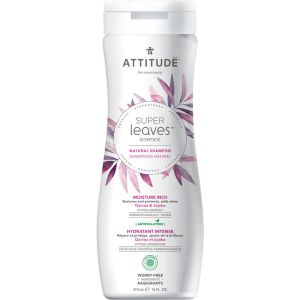 Attitude Super Leaves Moisture Rich Shampoo - Quinoa and Jojoba Proteins, 473 mL