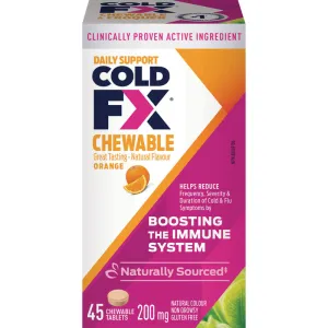 COLD-FX Daily Support Chewable 45 TAB - Immune System Booster
