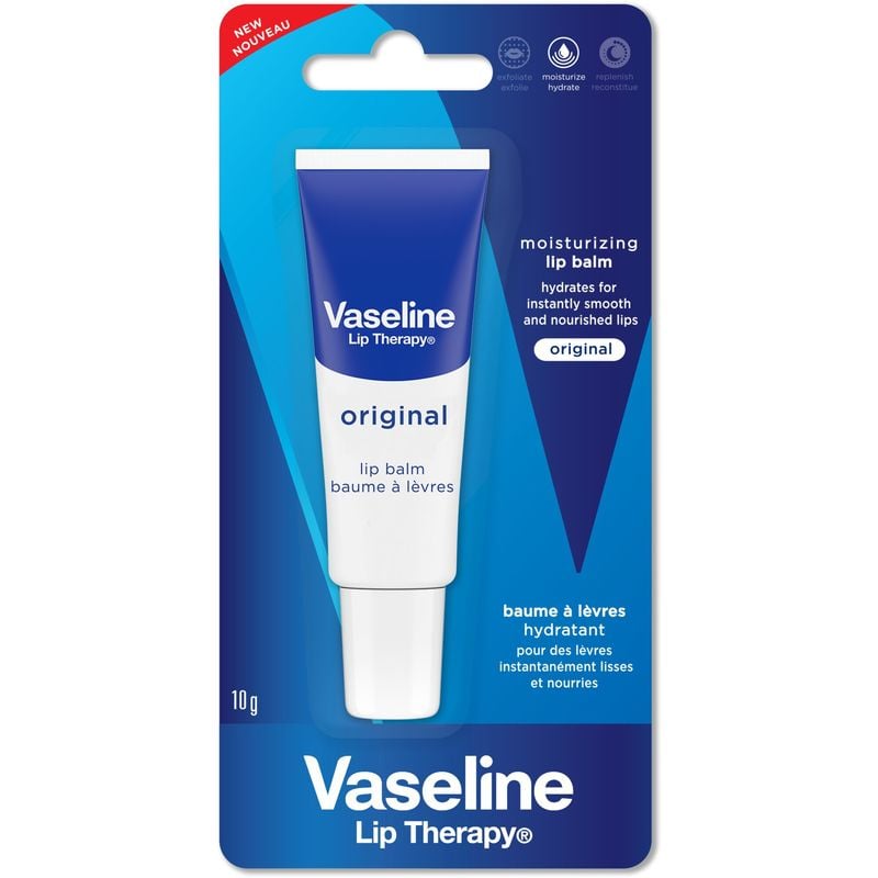 Vaseline Lip Therapy Original Moisturizing Lip Balm 10g