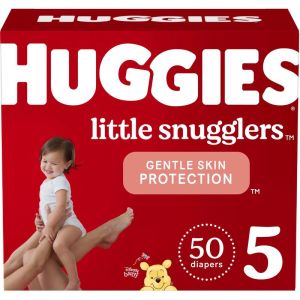 Huggies Little Snugglers Diapers, Size 5, 50 Count - No. 1 Choice of Canadian Hospitals