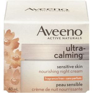 Aveeno Ultra-Calming Nourishing Night Cream for Sensitive Skin
