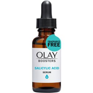 OLAY Salicylic Acid Serum, Exfoliating Booster, Fragrance-Free, 30mL
