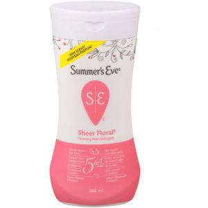 Summer's Eve 5 in 1 Sheer Floral Cleansing Wash 266 mL