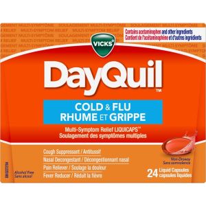 Vicks Dayquil Cold & Flu Liquid Capsules