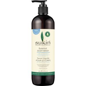 Sukin Botanical Body Wash Lime & Coconut 500 mL