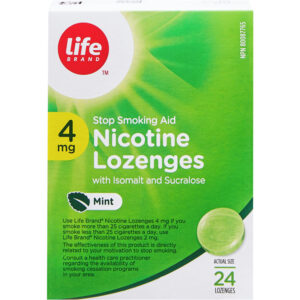 Life Brand LB Nicotine Lozenges 4mg 24 LOZ