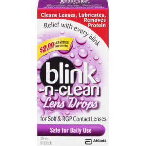 Blink-N-Clean Lens Drops 15 mL