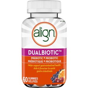 Align DualBiotic Pre & Probiotic Gummies 60ct