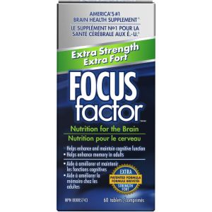 FOCUS factor Extra Strength 60 Count Nutri For Brain Xs