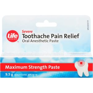 Life Brand Toothache Pain Relief Maximum Strength Paste