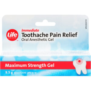 Life Brand Toothache Pain Relief Maximum Strength Gel