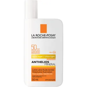 La Roche-Posay Anthelios Mineral Tinted Ultra-Fluid Face Sunscreen Lotion SPF50