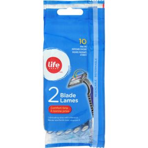 Life Brand Men's Comfort Grip Disposable Razors