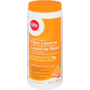 Life Brand LB Fib Lax Smooth Orng 30 Dose 370 g - Orange Fibre Laxative