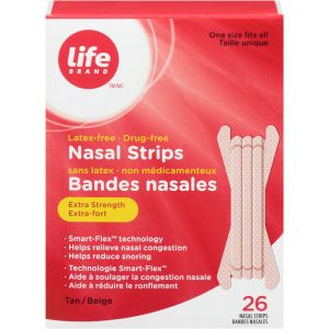 Life Brand Extra Strength Nasal Strips, 26 Count