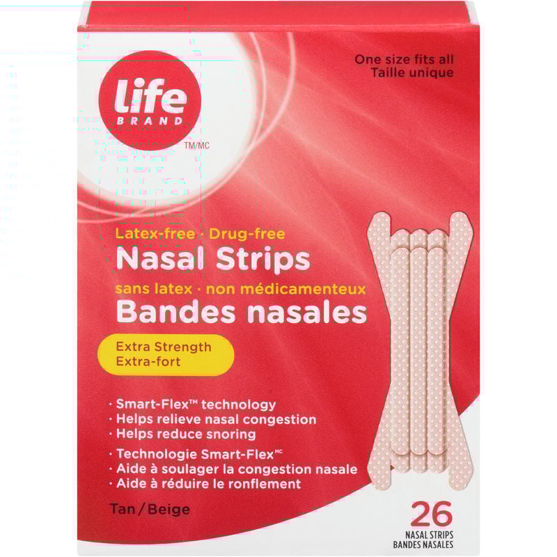Life Brand Extra Strength Nasal Strips, 26 Count