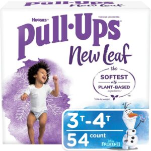 Pull-Ups New Leaf Boys' Potty Training Pants, 3T-4T, 54 Ct