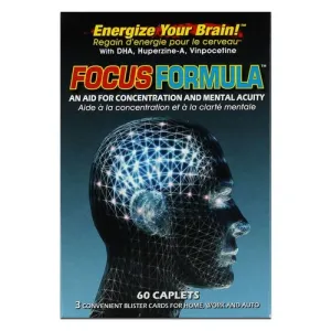 Nu-Life Focus Formula 60 CAPLETS