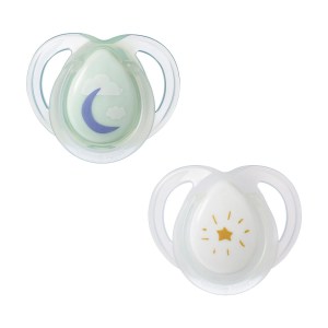Tommee Tippee Night Time Glow in the Dark Pacifiers