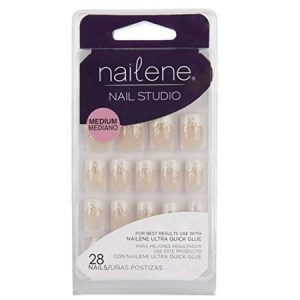 Nailene Studio Medium 71286 Sparkle 24 Count