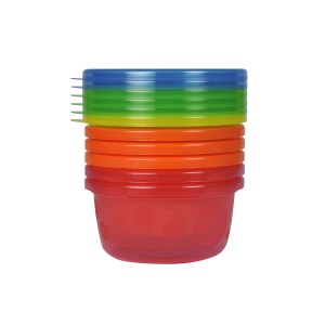 The First Years Take & Toss 8 Oz Bowls with Lids - 6 Pack